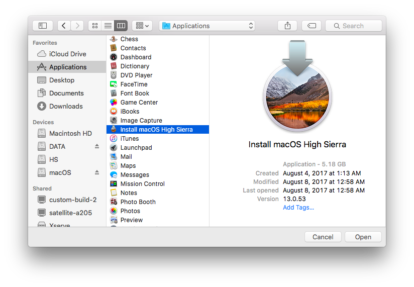 asd for mac sierra version 10.13.6